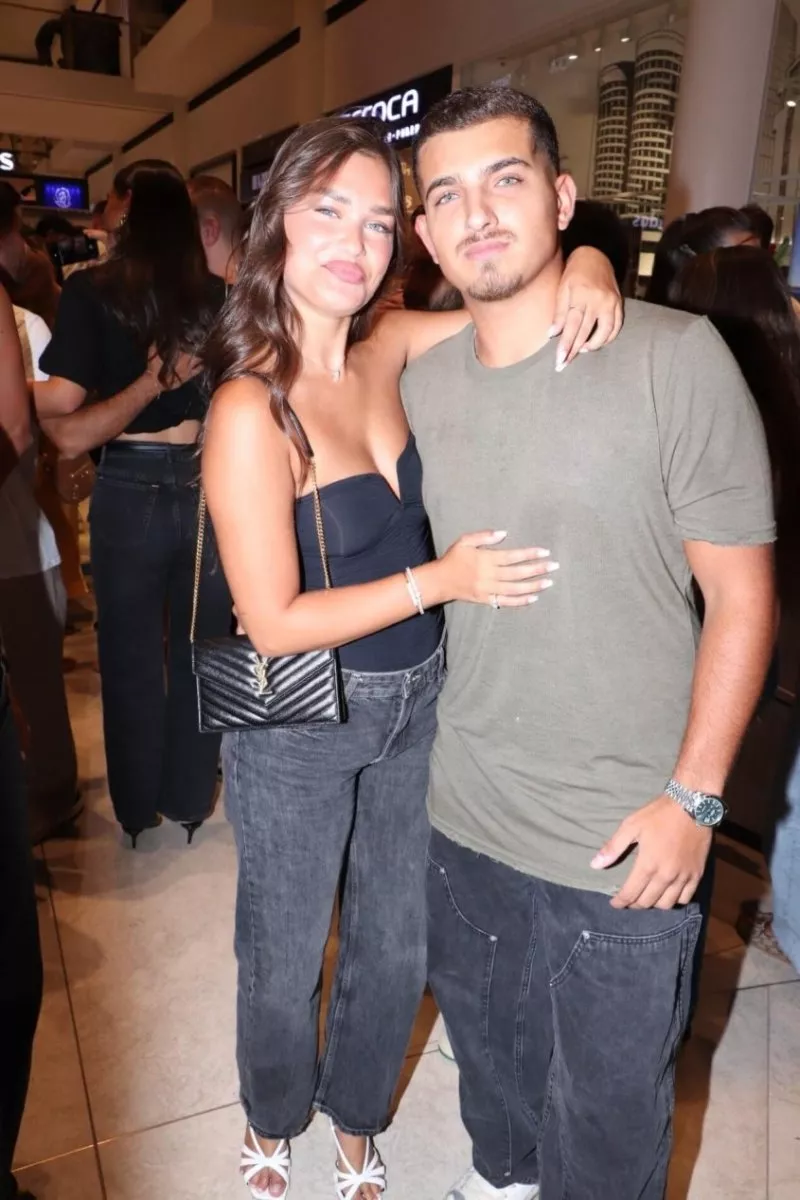 ליאם גולן צמוד לרומי פרנקל (צילום ניר פקין)