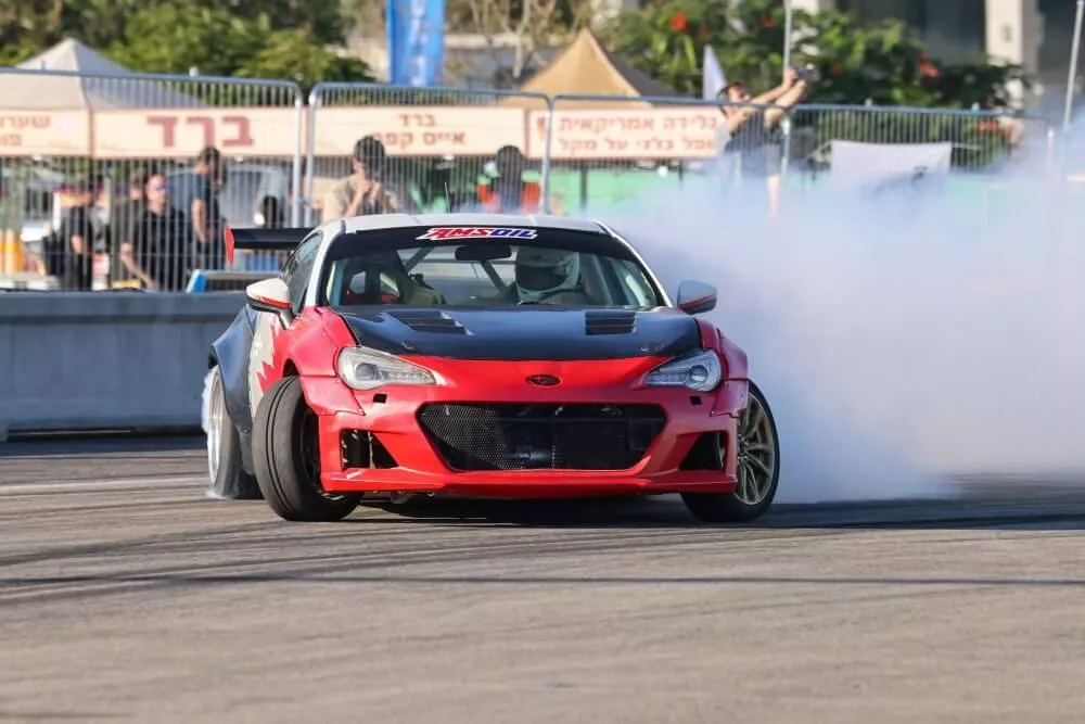 מרוץ דריפט חולון. צילום: רונן טופלברג ויובל לוי